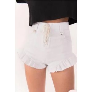 Eggie Ruffle Shorts